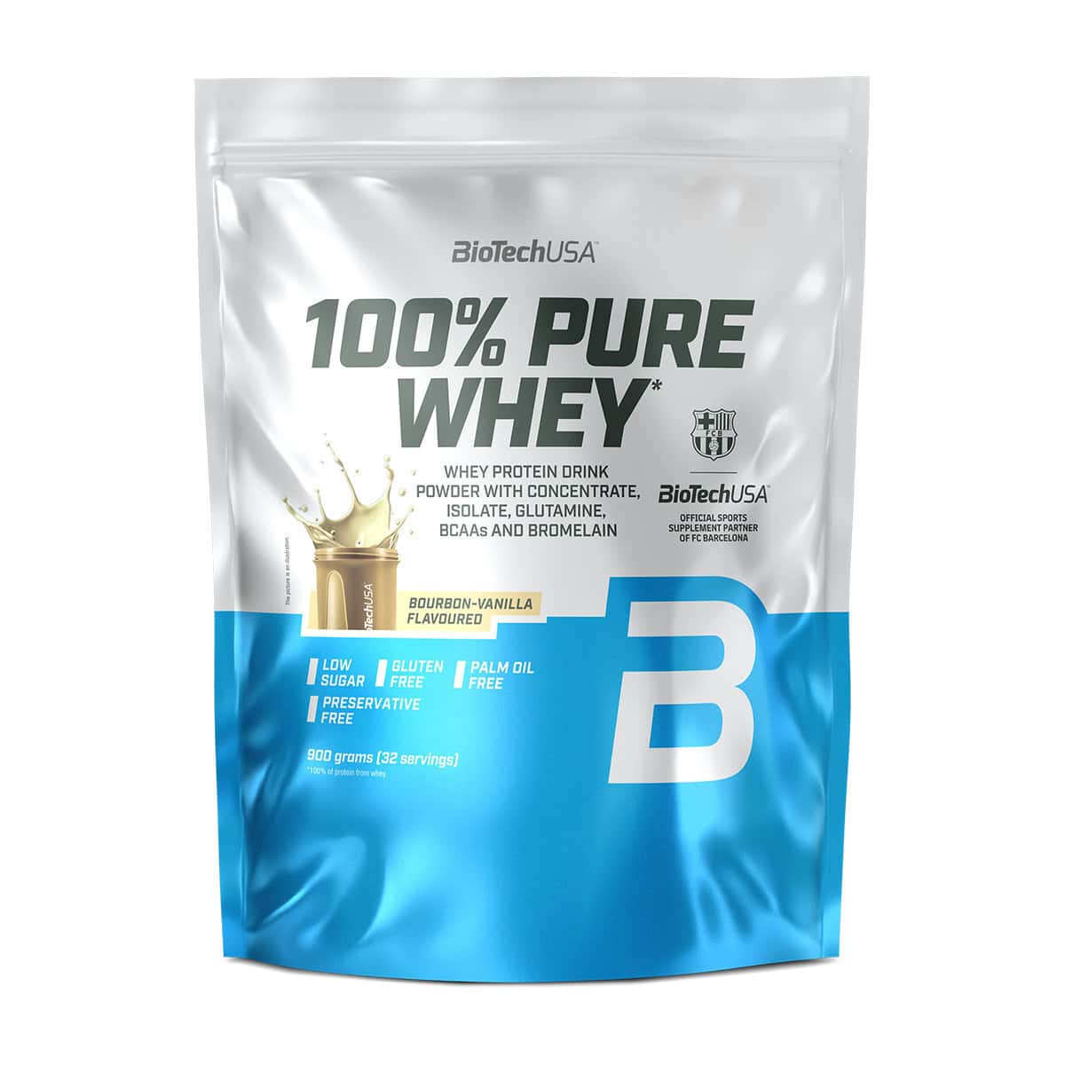 Biotech USA 100% Pure Whey Πρωτεΐνη Bourbon Vanilla 1000gr