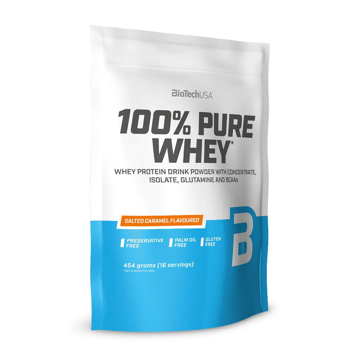 Biotech USA 100% Pure Whey Πρωτεΐνη Salted Caramel 400gr