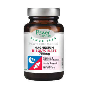 Power Health Magnesium Bisglycinate 750mg 60 κάψουλες