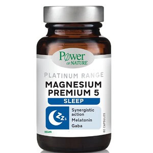 Power Health Magnesium Premium 5 Sleep 60 κάψουλες
