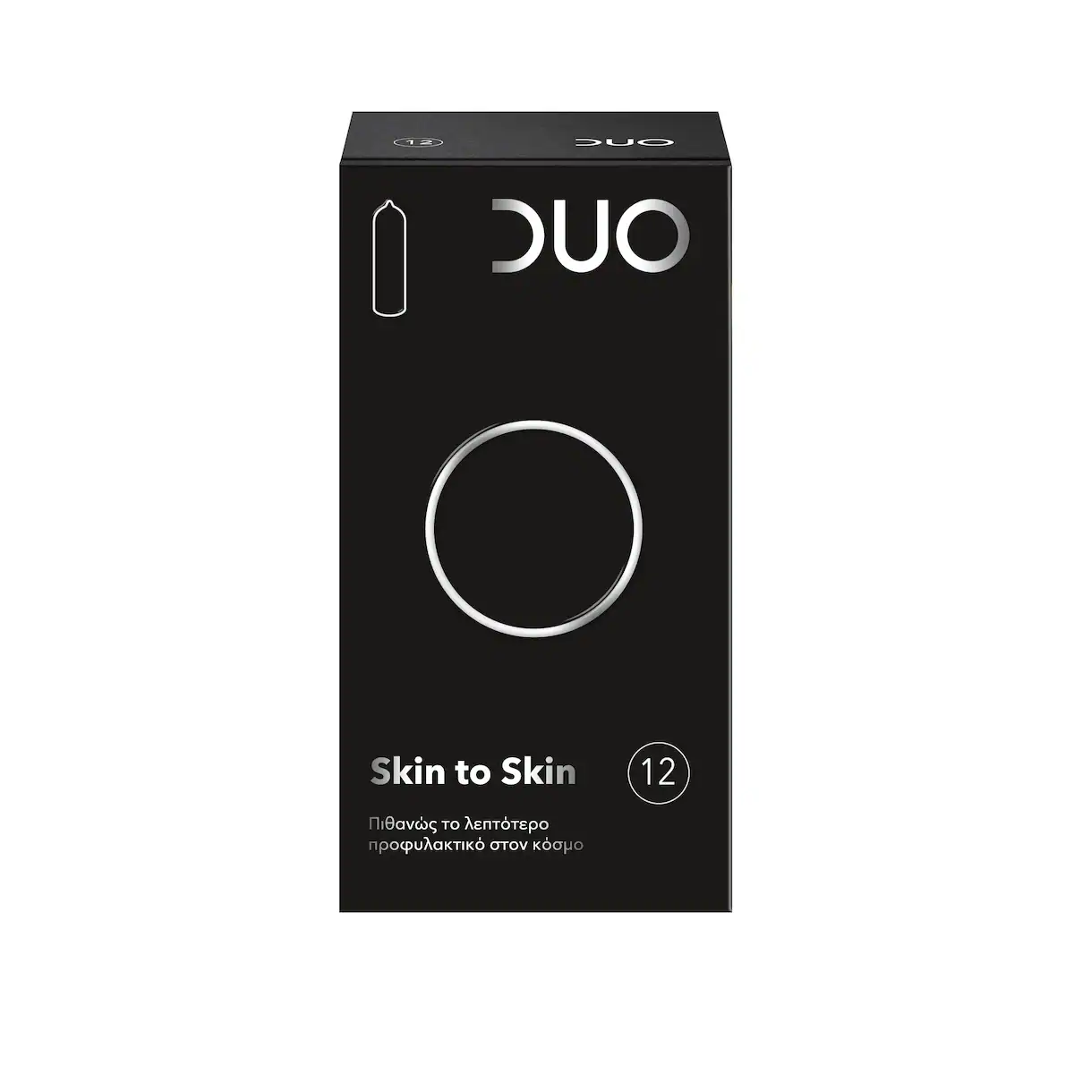Duo Προφυλακτικά Skin to Skin 12τμχ 56mm Λεπτά για Φυσική Αίσθηση Natural